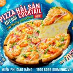 Domino’s Pizza-Seafood Cocktail Pizza